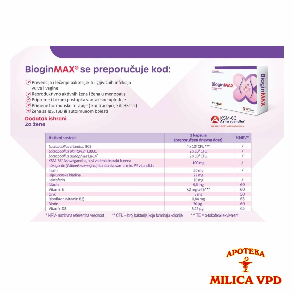 Bioginmax 10 kapsula - Image 2
