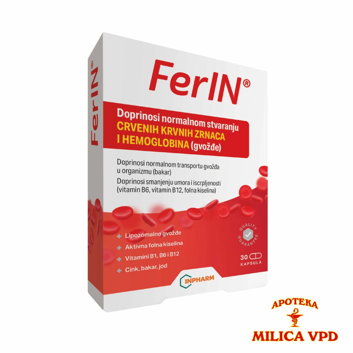 Ferin Forte 30 kapsula