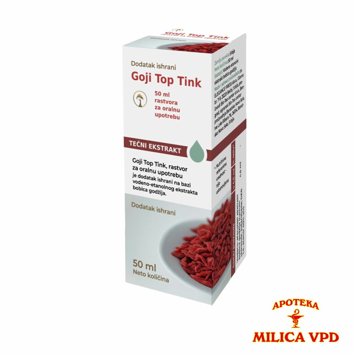 Goji Top Tinktura 50ml