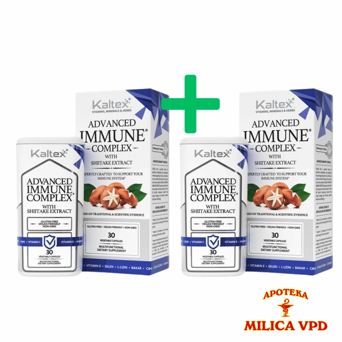Kaltex Advanced Immune Complex 30 kapsula 1+1 GRATIS