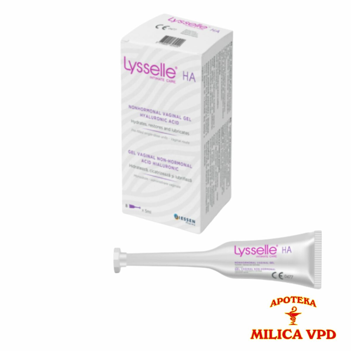 Lysselle HA vaginalni gel 8x5ml