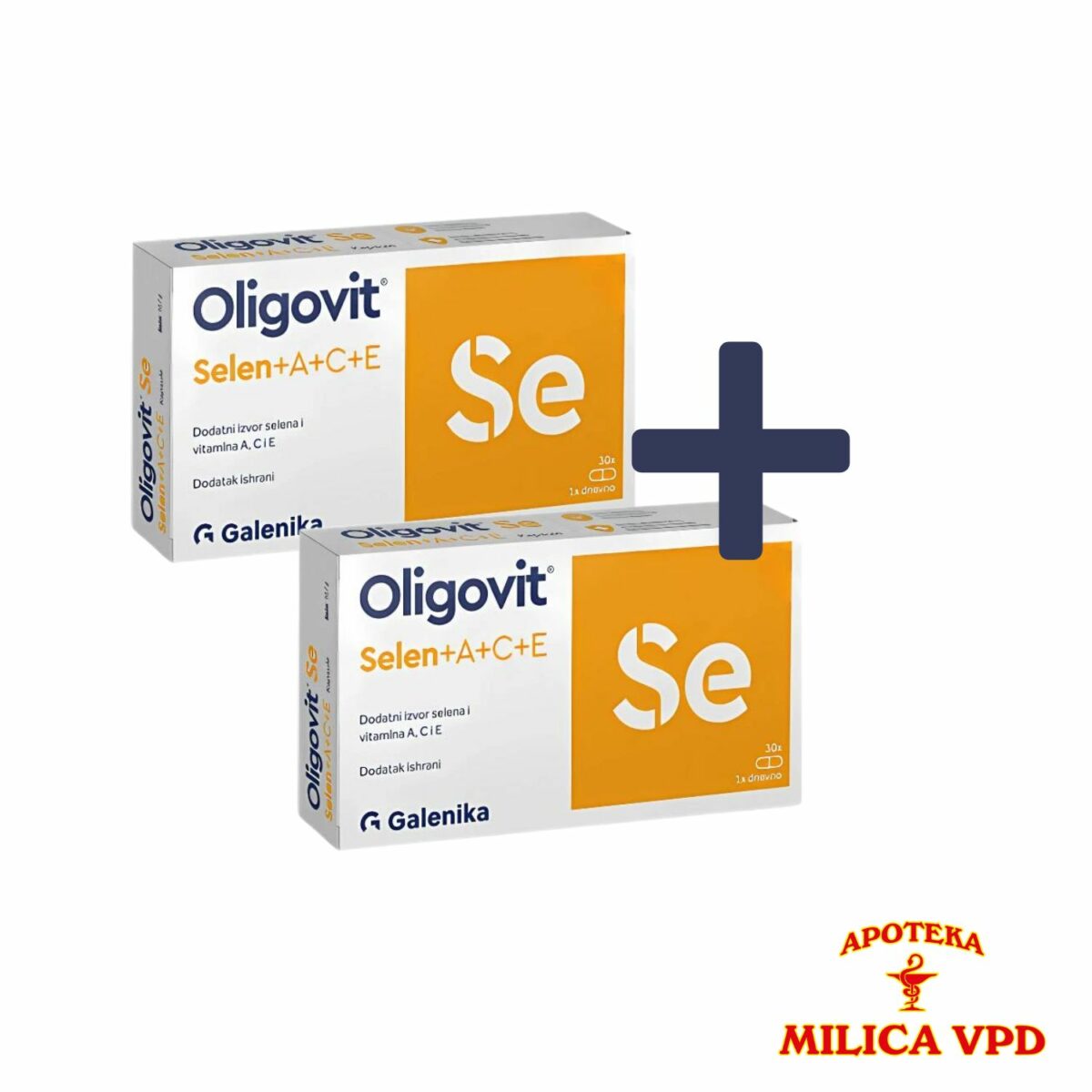 Oligovit Se kapsule  A30 1+1 GRATIS