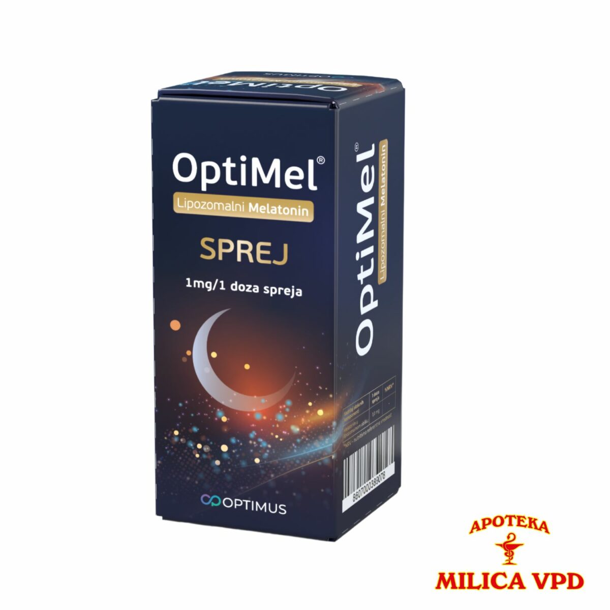 Optimel sprej - lipozomalni melatonin 20gr