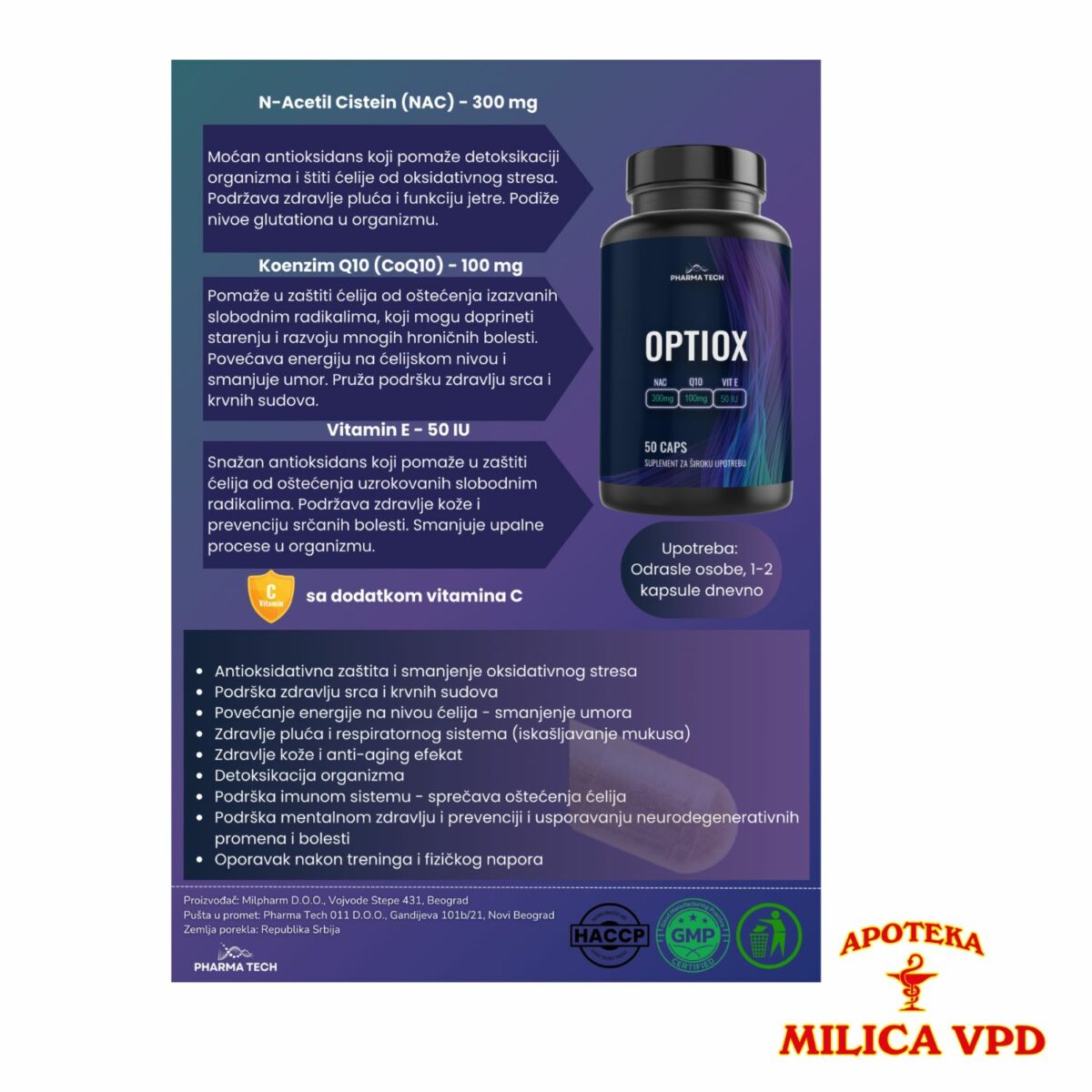 Optiox 50 kapsula - Image 3