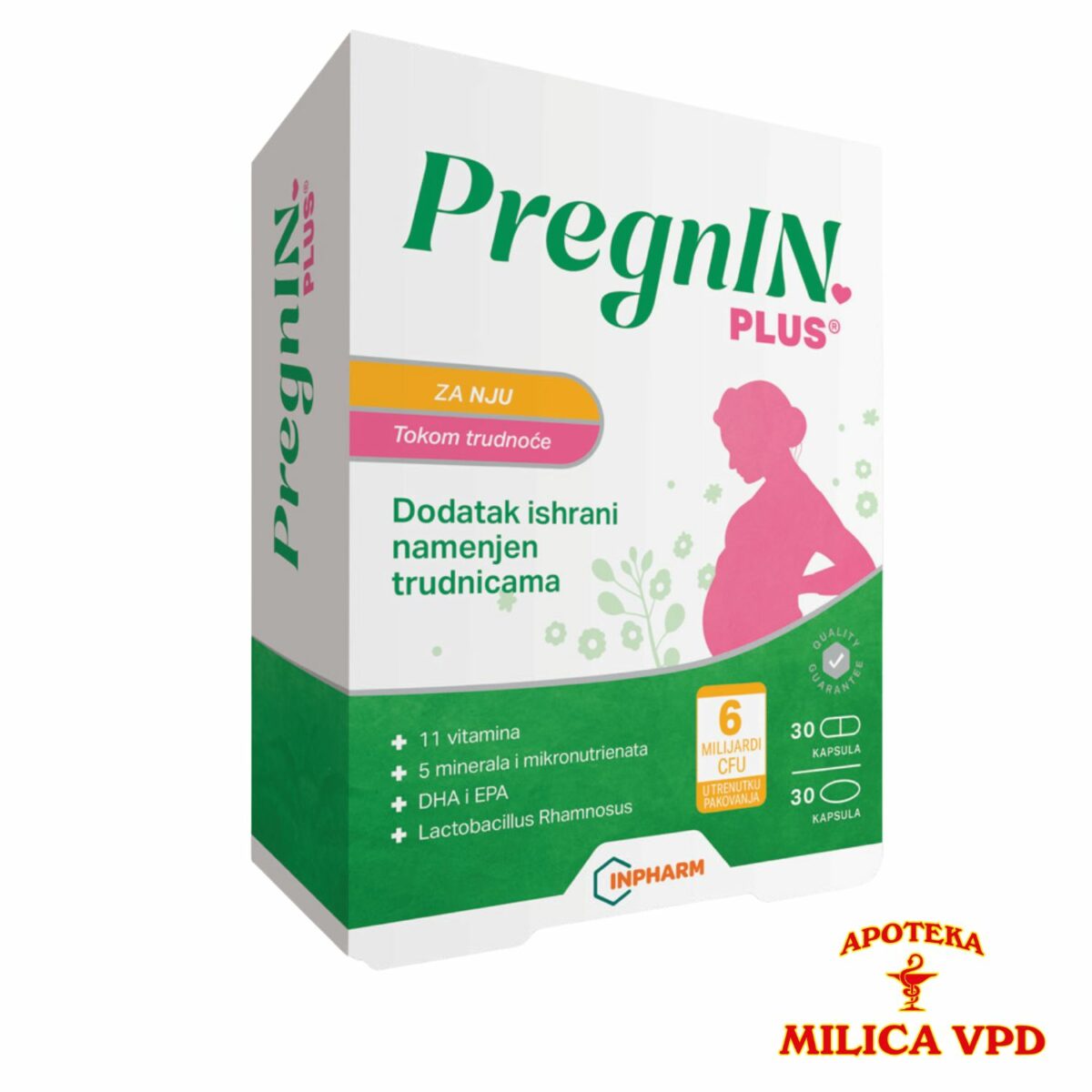 Pregnin Plus 30 kapsula + 30 kaspula
