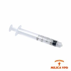 Špric 2ml trodelni plastični sterilni sa gumom sa navojem