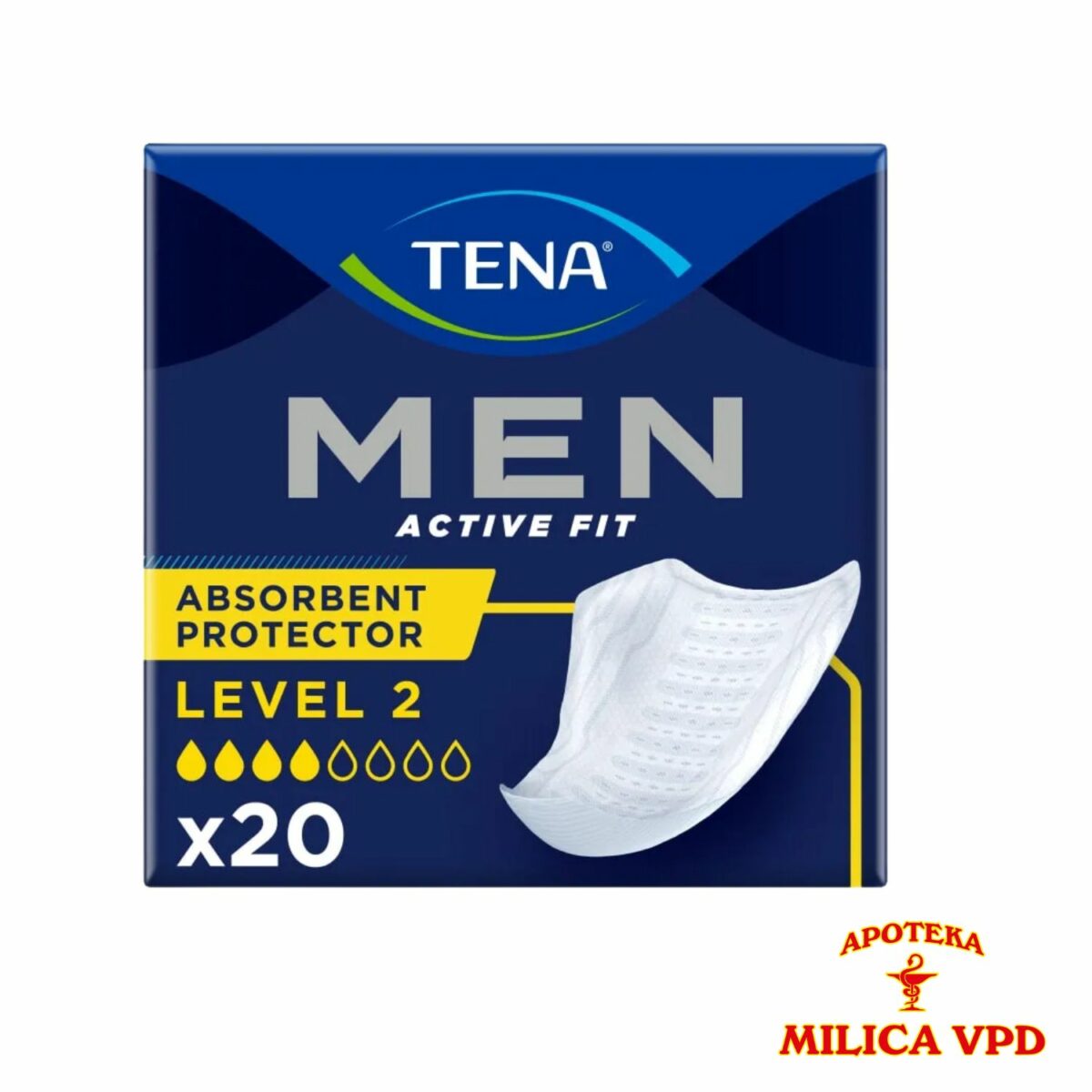 Tena ulošci For Men Level 2 20 komada