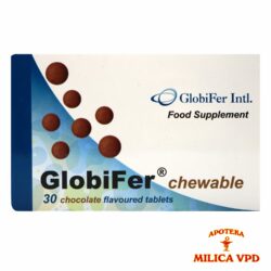 Globifer Chewable 30 tableta za žvakanje sa ukusom čokolade