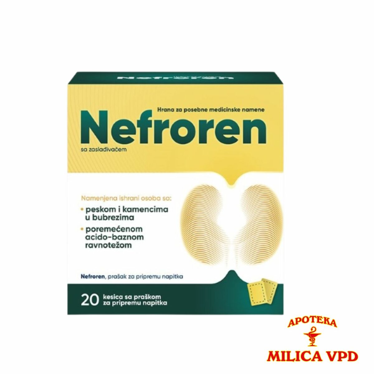 Nefroren 20 kesica