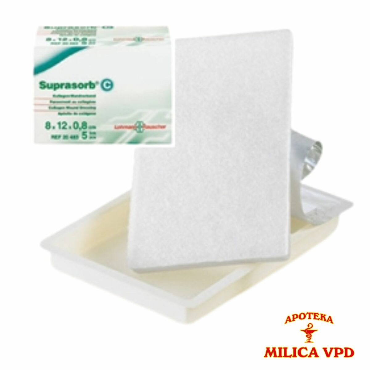 Suprasorb C 8x12x0,8cm