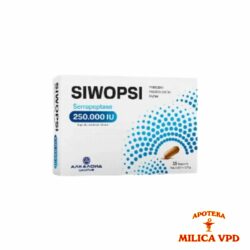 Siwopsi Serrapeptase 250 000IU 15 kapsula