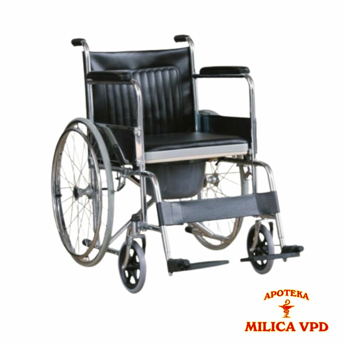 Stolica Toaletna – Kolica sa točkovima FS 681 visina 46cm