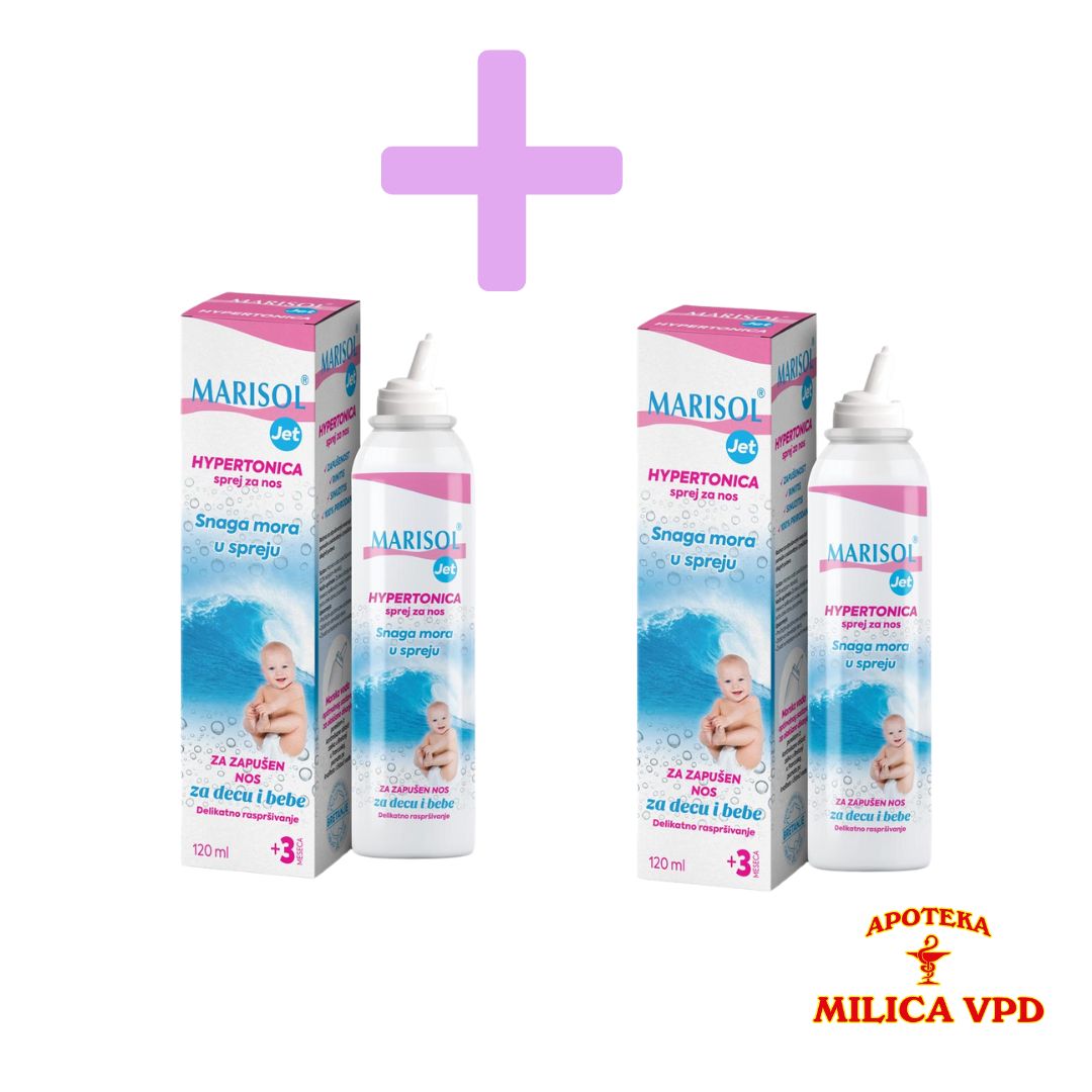 Marisol Jet sprej za nos 120ml +3 meseca 1+1 GRATIS