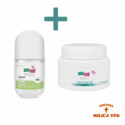 Sebamed Fresh Deo 48h roll on 50 ml + Sebamed Active Hydro Gel za sve tipove kože 50ml GRATIS