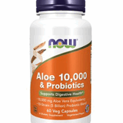 Now Aloe 10 000 i Probiotici 60 kapsula