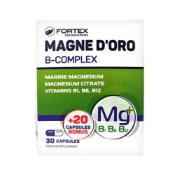 Magne D oro + B komplex 30 kapsula +20 kapsula gratis