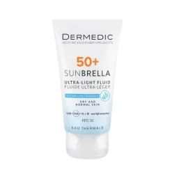 DERMEDIC SUNBRELLA ULTRA LIGHT FLUID ZA SUVU I NORMALNU KOŽU F50+ 40ML