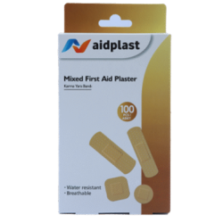 Aidplast Mixed First Aid Flaster 100kom