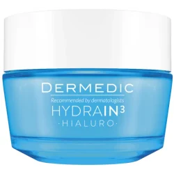 DERMEDIC HYDRAIN3 HIALURO KREMA ZA DUBINSKU HIDRATACIJU SPF15 50 ML
