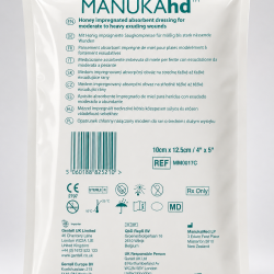 MANUKA HD Apsorbujuće obloge impregnirane manuka medom 10x12,5cm, 1 KOMAD