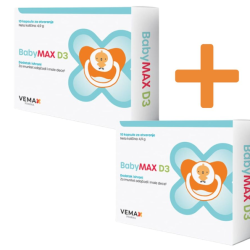 Babymax D3 10 kapsula za otvaranje  1+1 PROMOPAK