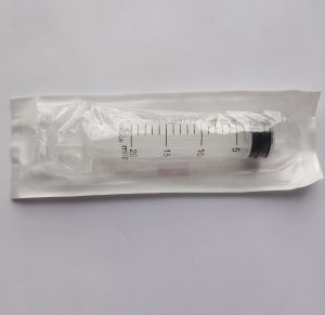 Špric 20ml trodelni plastični sterilni sa gumom TROGE