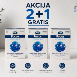 NBL Focus Formula 30 tableta, 2+1 GRATIS