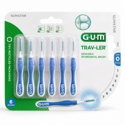 GUM TRAV-LER 0,6 mm – interdentalne četkice A6