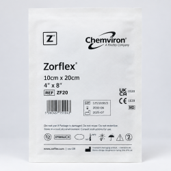 Zorflex 10 × 20 cm – obloga sa aktivnim ugljem