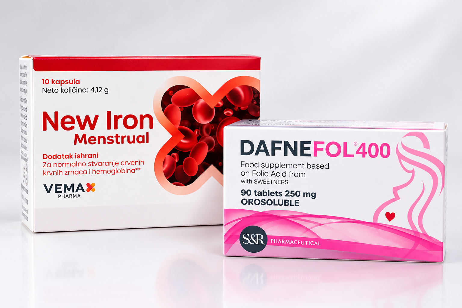 DAFNEFOL TABLETE + NEW IRON MENSTRUAL