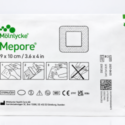 Mepore 9 x 10 cm – sterilna samolepljiva obloga, 1 komad