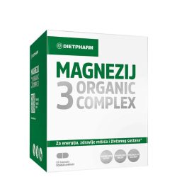 Dietpharm Magnezijum 3 Organic Complex 60 kapsula