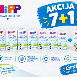 Hipp 2 combiotic 800g,7+1 GRATIS