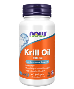 NOW Krill Oil 500mg 60 softgel kapsula