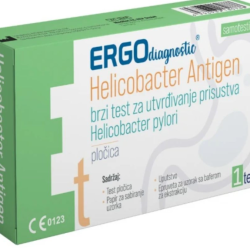 Ergo test za samotestiranje na Heliko bakteriju iz fecesa 1 komad