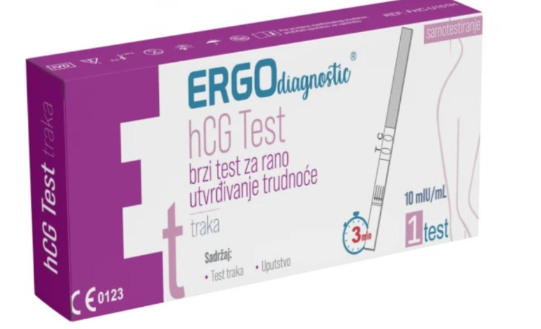 Ergo test za trudnoću traka 1 komad