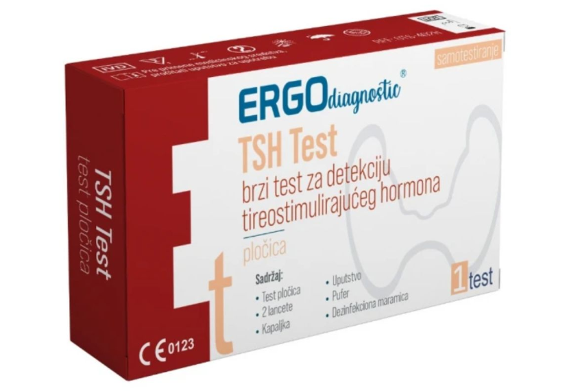 Ergo test za samotestiranje i detekciju TSH hormona 1 komad