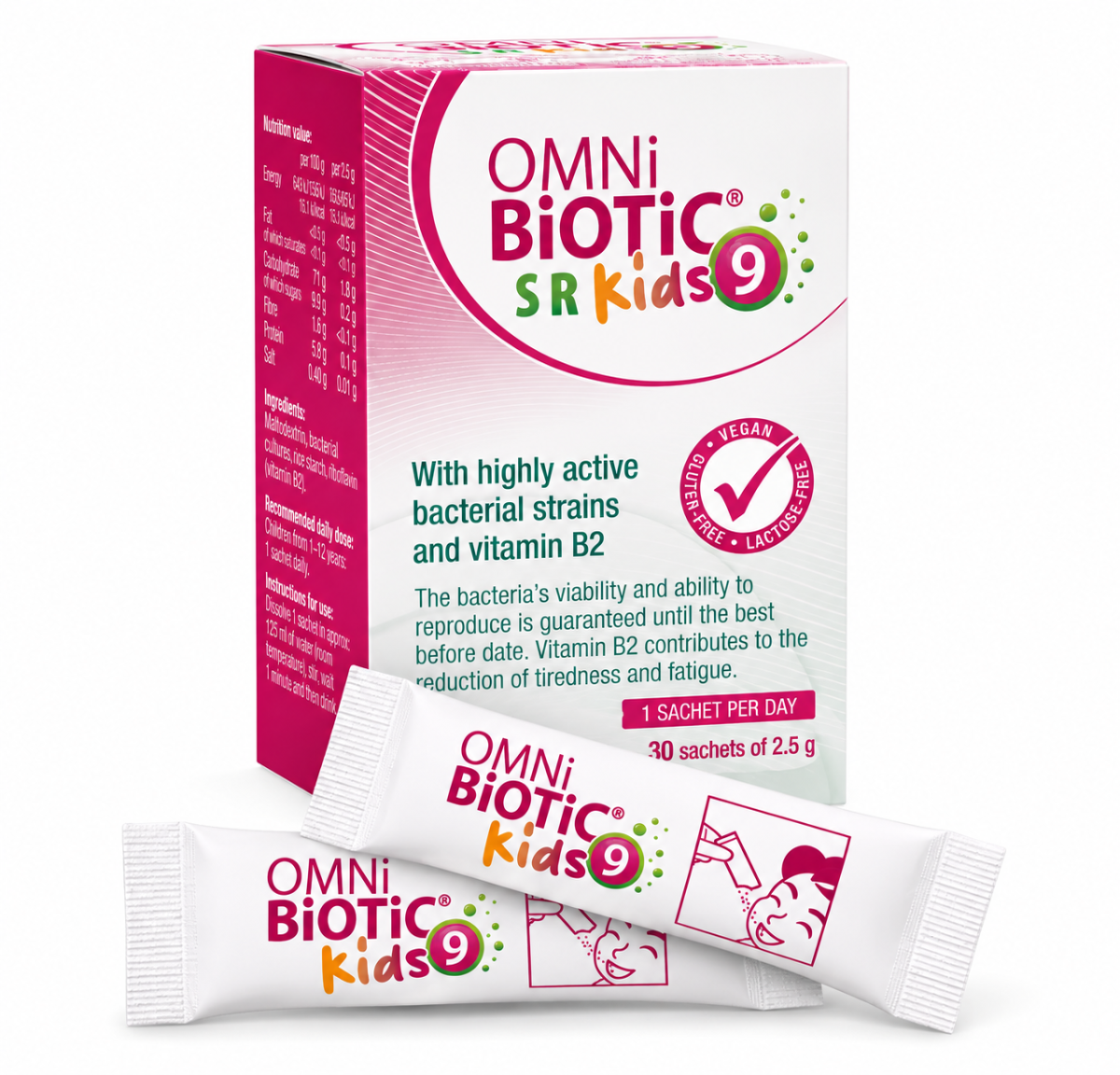 OMNi- BiOTiC SR-9 KIDS plv. 28x 1,2g