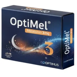 OptiMel Melatonin 3 mg 15 Sublingvalnih Tableta