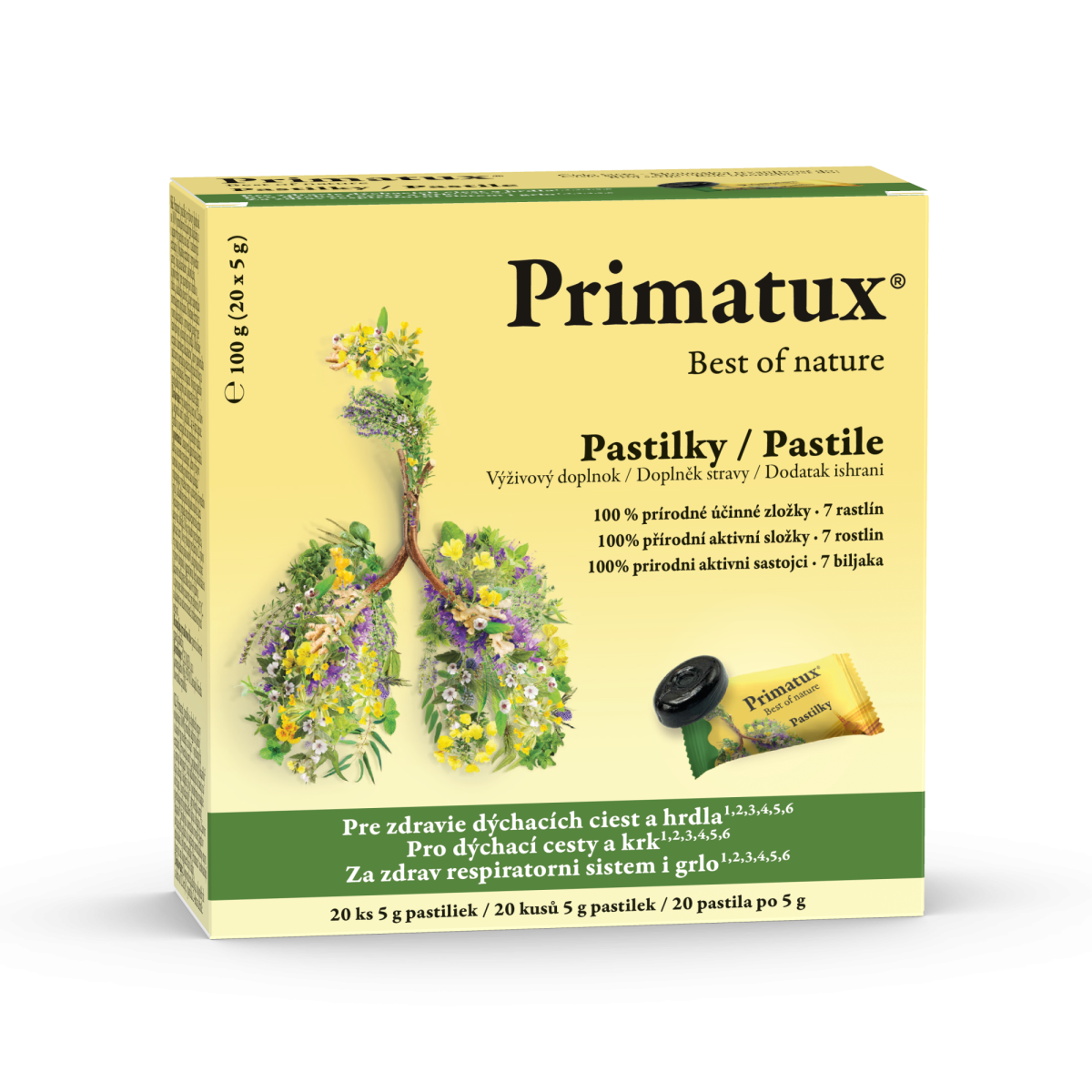 Primatux pastile – prirodna podrška za grlo i disajne puteve